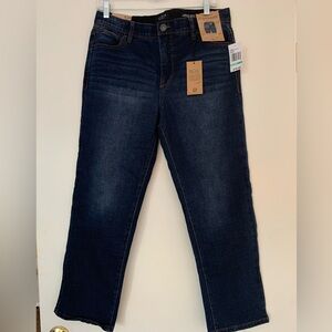 Kensie Dark Indigo Curve Appeal Straight Leg Jeans